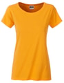 Dames T-shirt Daiber Basic-T 8007 Gold Yellow